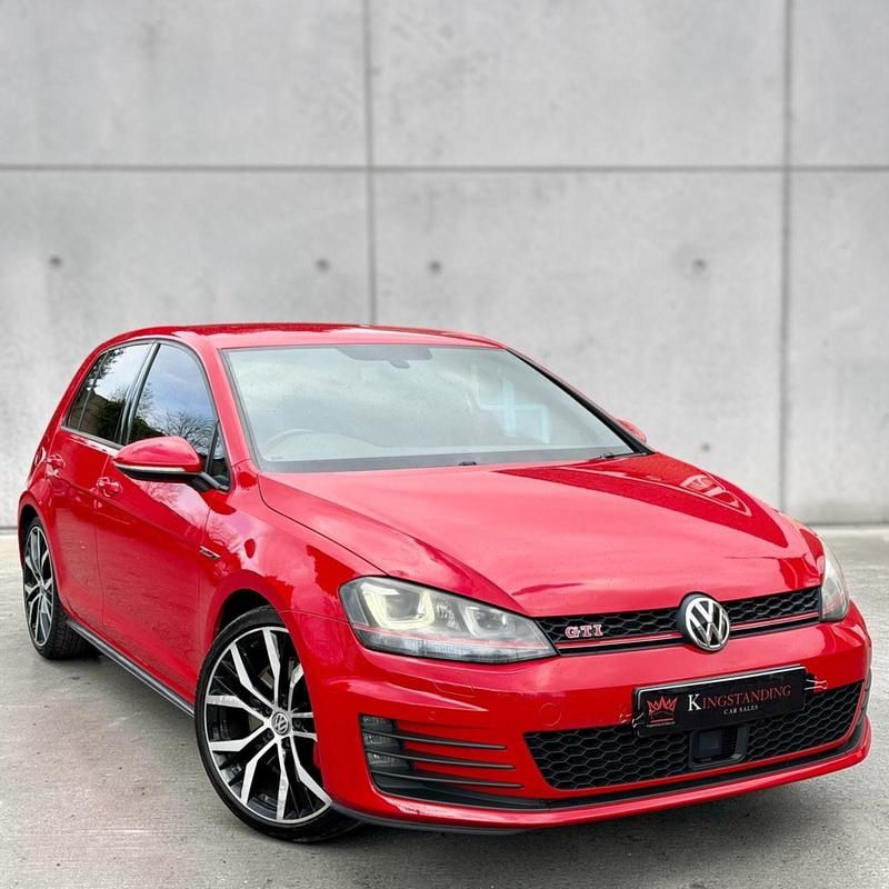 Used VW Golf VII GTI 2014 Red Hatchback