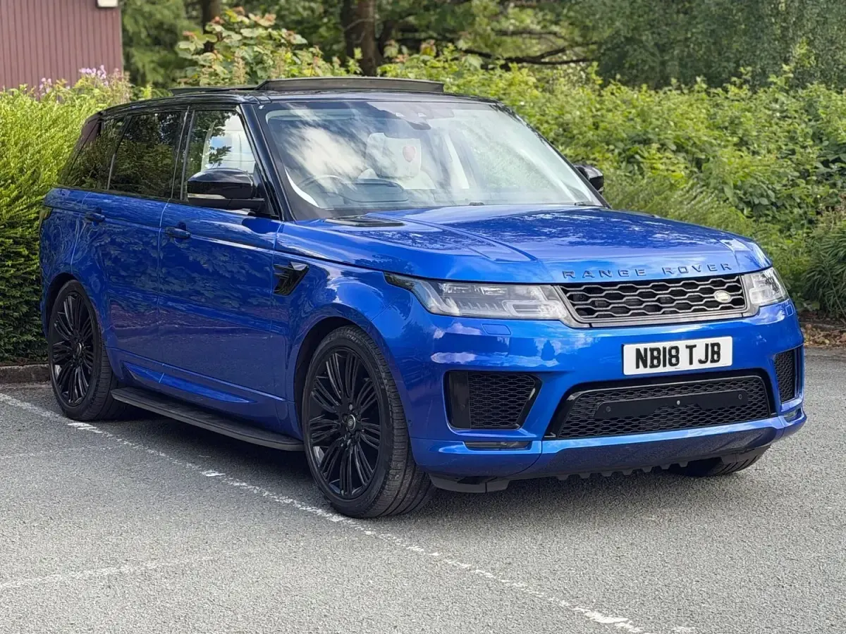 Used Land Rover Range Rover Sport Autobiography Dynamic 2018 Blue SUV