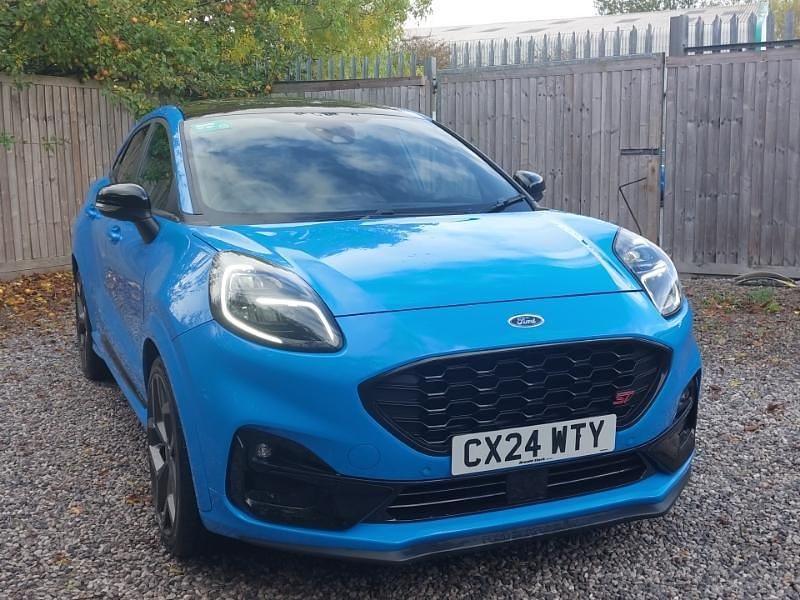 Blue Used 2024 Ford Puma ST Hatchback | £23,498 (Fair price) - Image 1/4