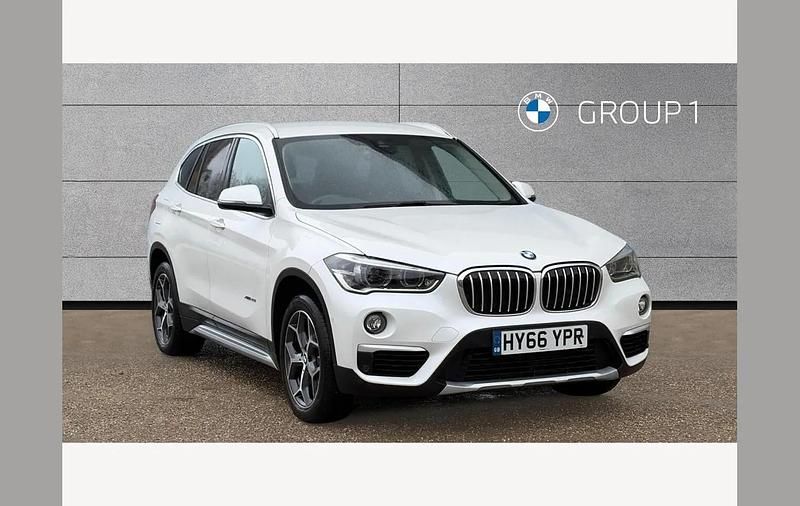White Used 2016 BMW X1 xLine SUV | £14,595 (Fair price) - Image 1/4