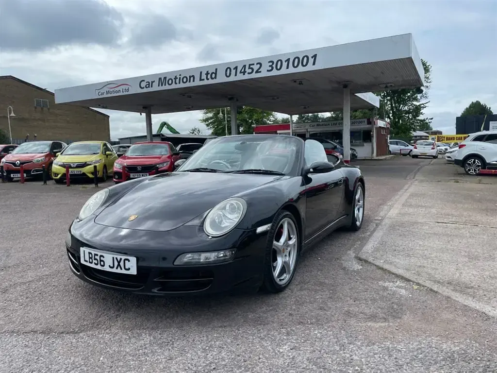Used Porsche 911 Carrera 4S Cabriolet 350 HP (257 kW) 2006 Black Cabriolet