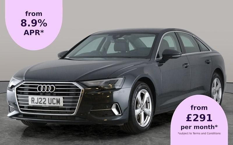 Grey Used 2021 Audi A6 Sport Sedan | £20,454 (Good price) - Image 1/2