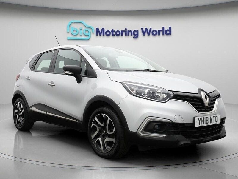 Silver Used 2018 Renault Captur Dynamique SUV | £6,500 (Good price) - Image 1/4