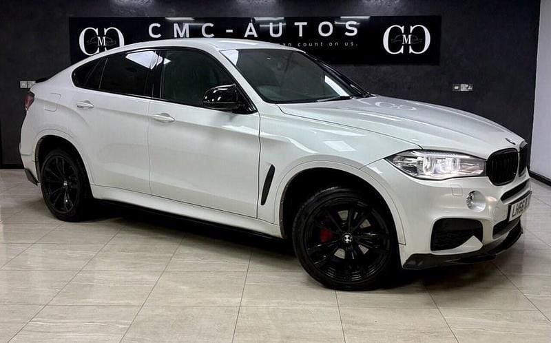 White Used 2016 BMW X6 M Sport SUV | £18,990 (A bit pricey) - Image 1/4