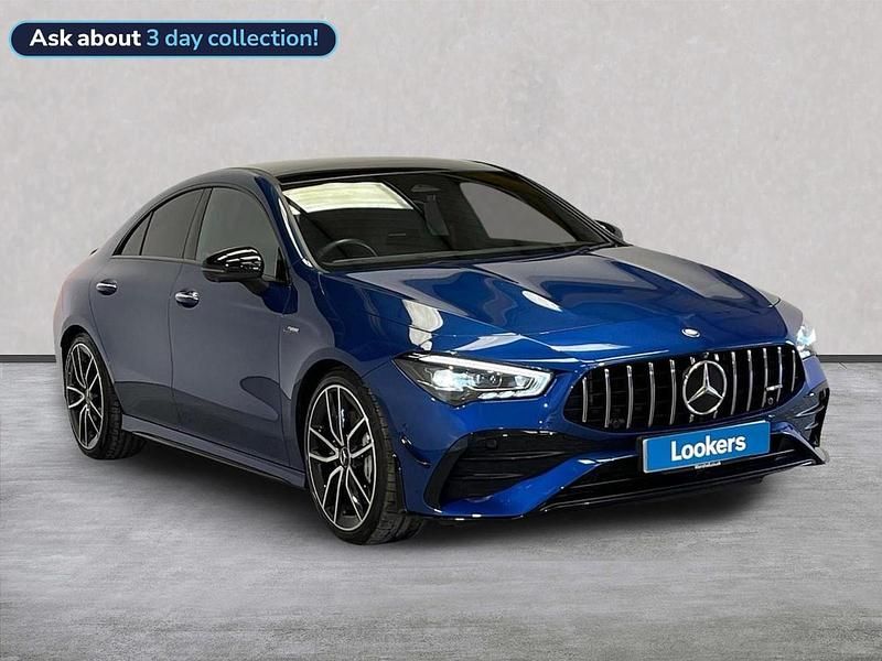 Used Mercedes CLA35 AMG Premium Plus 2023 Blue Coupe