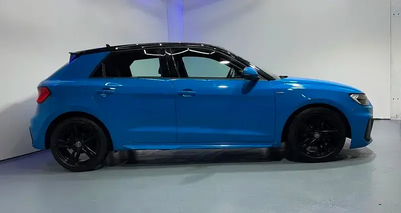 Used Audi A1 Sportback S-Line 2019 Blue Hatchback
