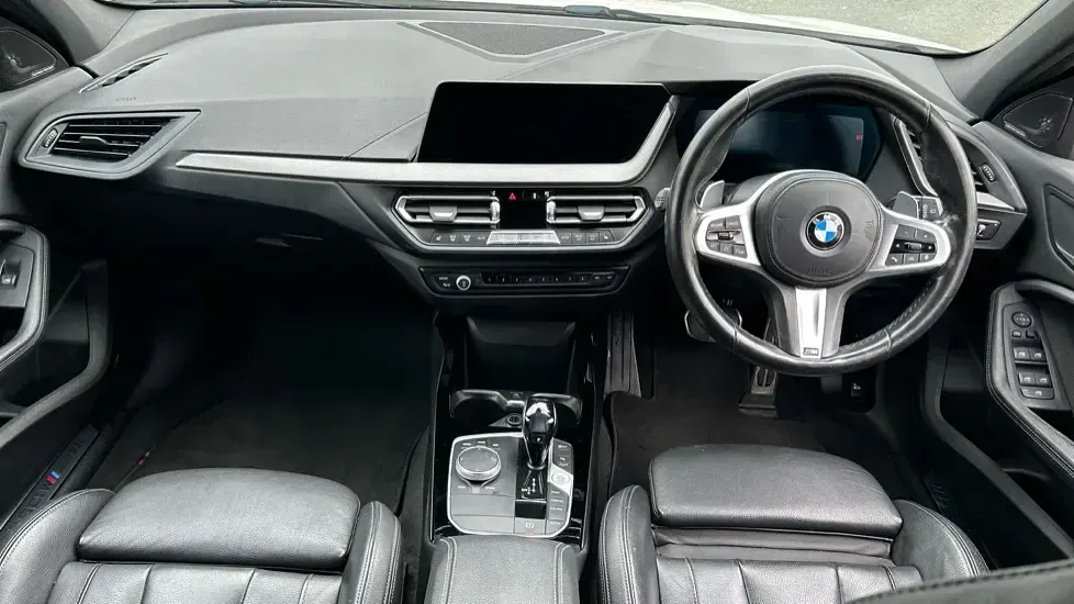 Used BMW M135 Shadowline 302 HP (222 kW) 2021 White Hatchback