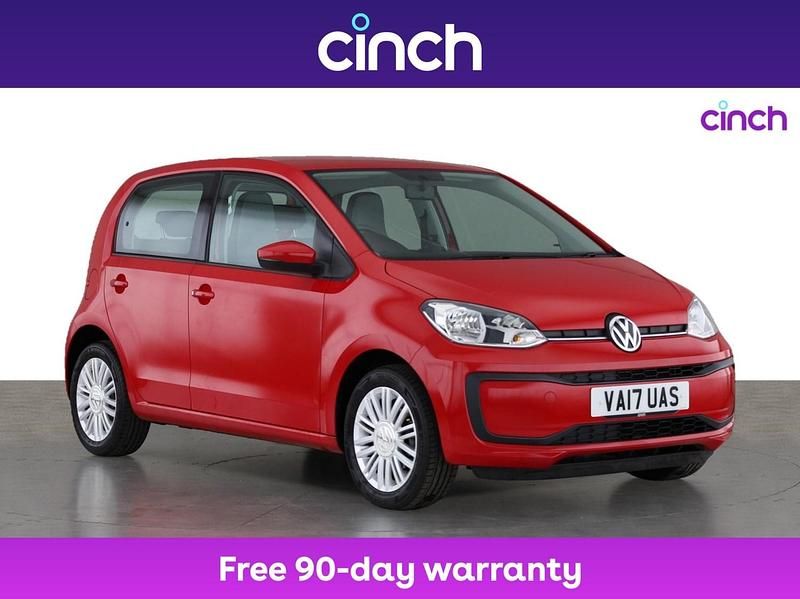 Red Used 2017 VW up! move up! Hatchback | £7,099 (Fair price) - Image 1/3