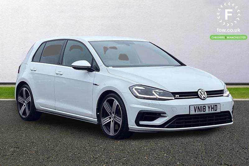 Used VW Golf VII R 310 HP (228 kW) 2018 White Hatchback