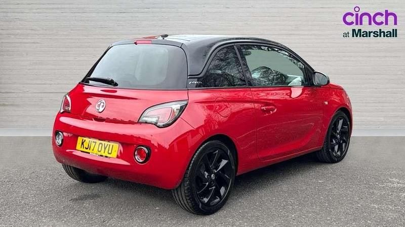 Used Vauxhall Adam 70 HP (51 kW) 2017 Red Hatchback