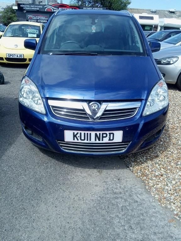 Blue Used 2011 Vauxhall Zafira Design Edition MPV | £2,395 (Super price) - Image 1/1