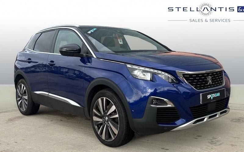 Blue Used 2019 Peugeot 3008 Premium Estate | £15,391 (Fair price) - Image 1/4