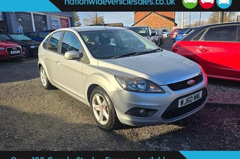 Silver Used 2010 Ford Focus Zetec Hatchback | £3,308 (Fair price) - Image 1/1