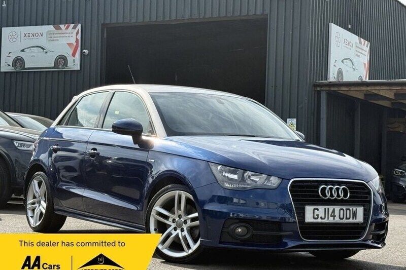 Blue Used 2014 Audi A1 Sportback S-Line Hatchback | £8,790 (Fair price) - Image 1/1