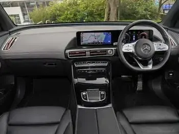 Used Mercedes EQC400 AMG Line Premium 300 kW (408 HP) 2023 Blue SUV