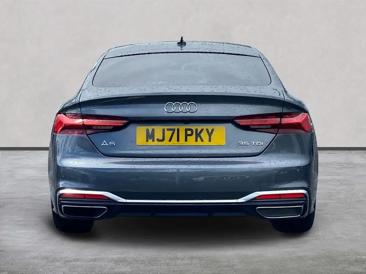 Used Audi A5 Sportback S-Line 163 HP (119 kW) 2021 Grey Hatchback