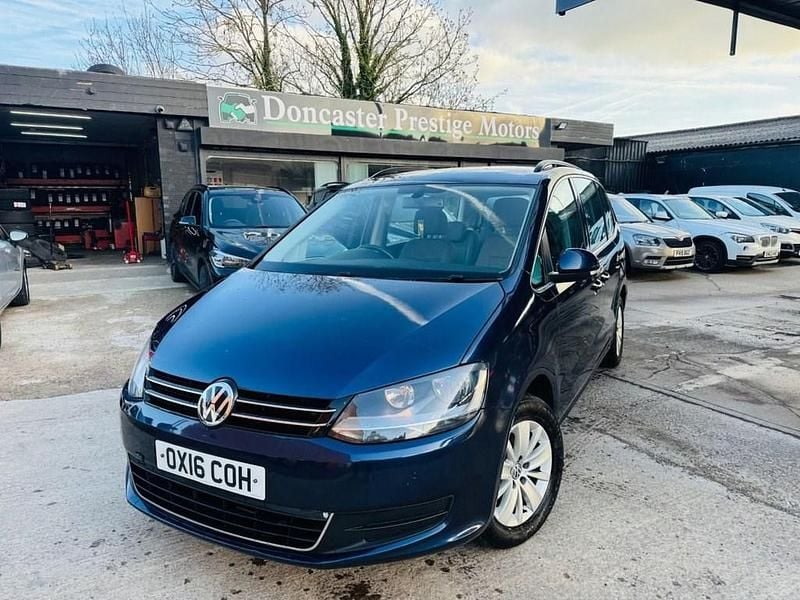 Used VW Sharan SE 2016 Blue MPV