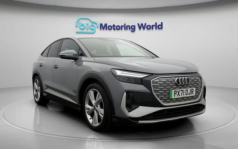 Used Audi Q4 Sportback e-tron S-Line 125 kW (170 HP) 2022 Grey SUV