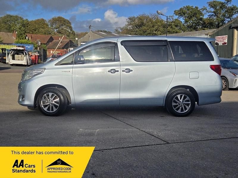 Used Toyota Alphard 2014 Blue MPV