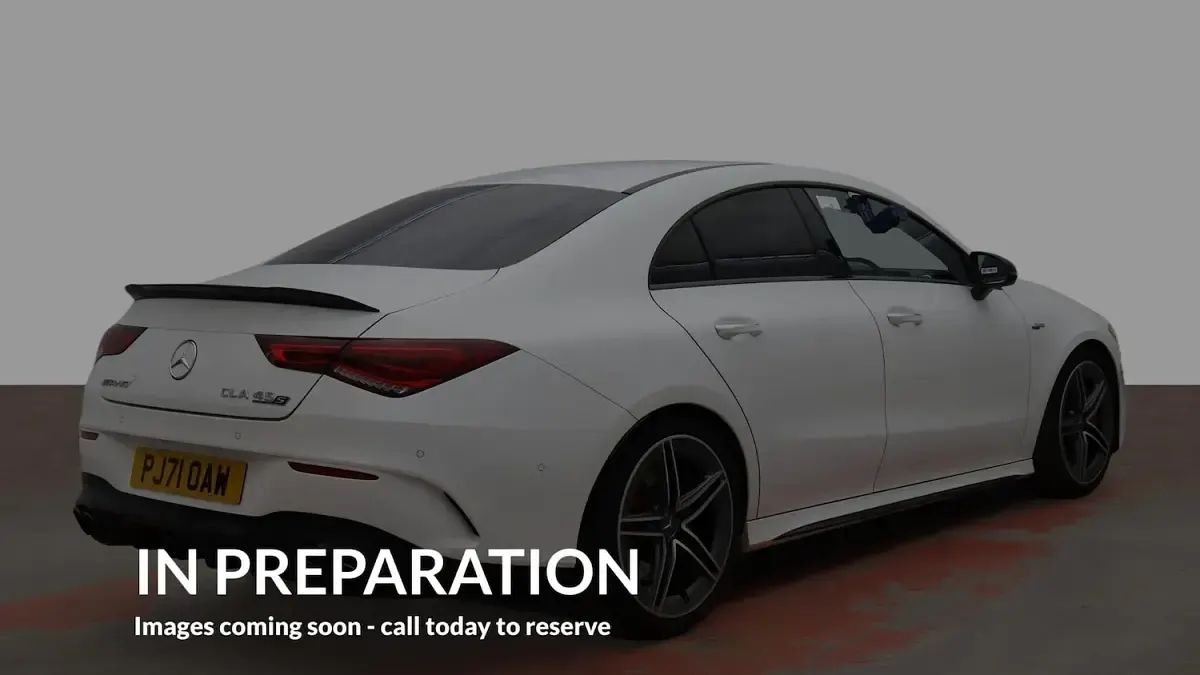 Used Mercedes CLA45 AMG AMG 421 HP (309 kW) 2021 White Coupe