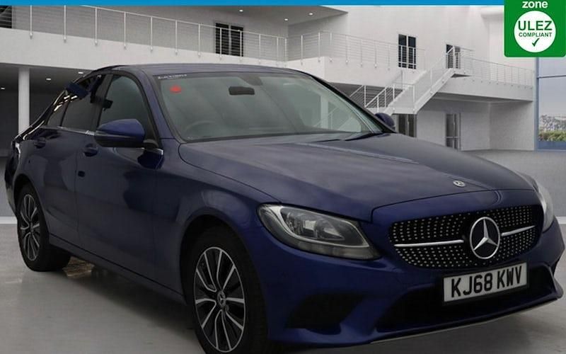 Blue Used 2019 Mercedes C200 SE Sedan | £13,700 (Super price) - Image 1/4