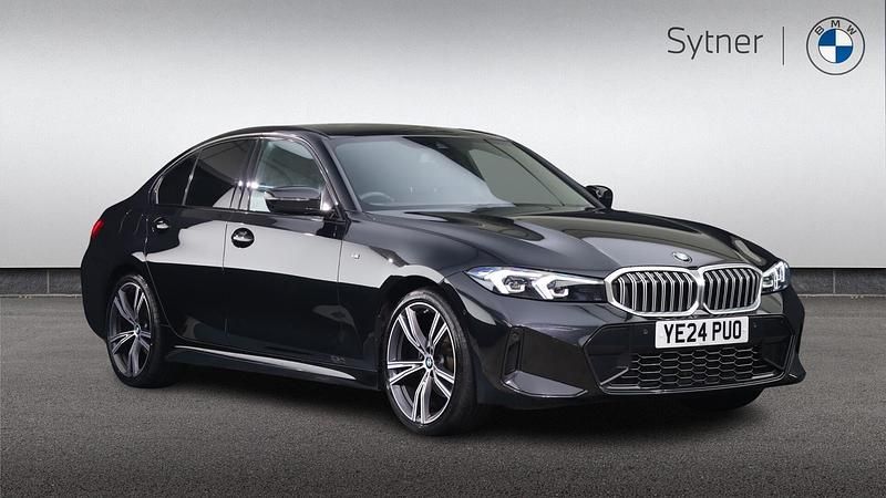 Black Used 2024 BMW 320 M Sport | £28,500 (Good price) - Image 1/4