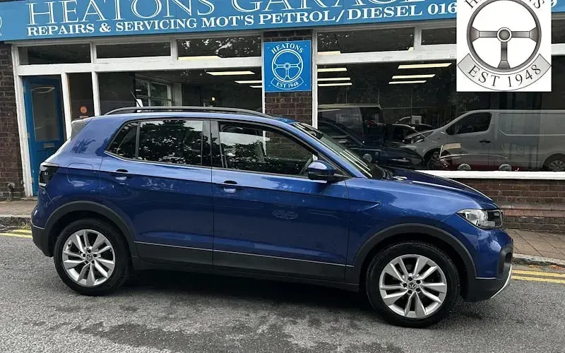 Used VW T-Cross SE 95 HP (69 kW) 2023 Blue SUV