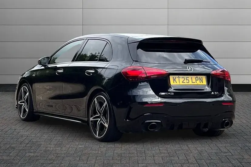 Used Mercedes A35 AMG Premium 316 HP (232 kW) 2025 Cosmos black Hatchback