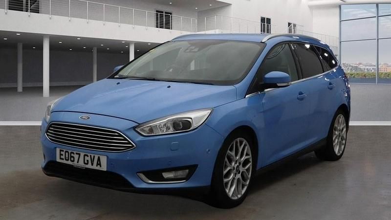 Used Ford Focus Titanium X 150 HP (110 kW) 2017 Candy blue Estate
