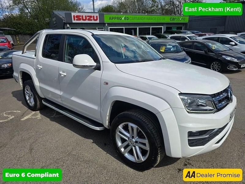 White Used 2017 VW Amarok Highline Pickup | £18,999 (Good price) - Image 1/4