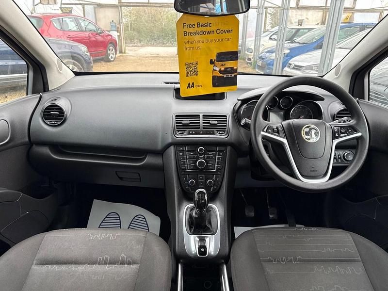 Begagnad Vauxhall Meriva 130 HK (95 kW) 2011 Silver Minibuss