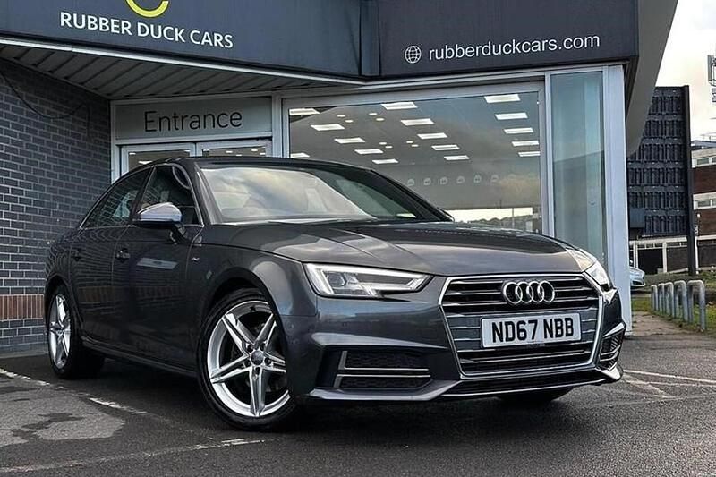 Grey Used 2017 Audi A4 S-Line Sedan | £15,489 (Fair price) - Image 1/1
