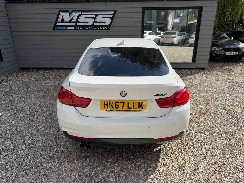 Used BMW 430 M Sport 248 HP (182 kW) 2017 White Coupe