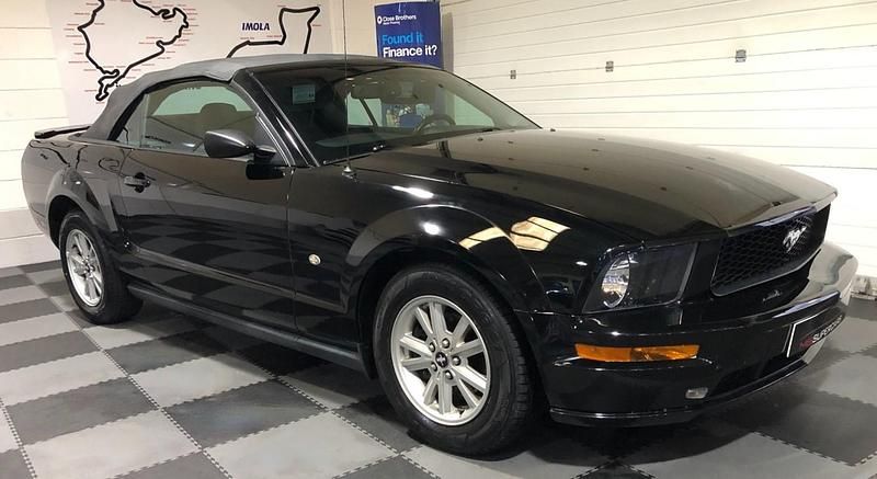 Used Ford Mustang Convertible 2015 Black Cabriolet