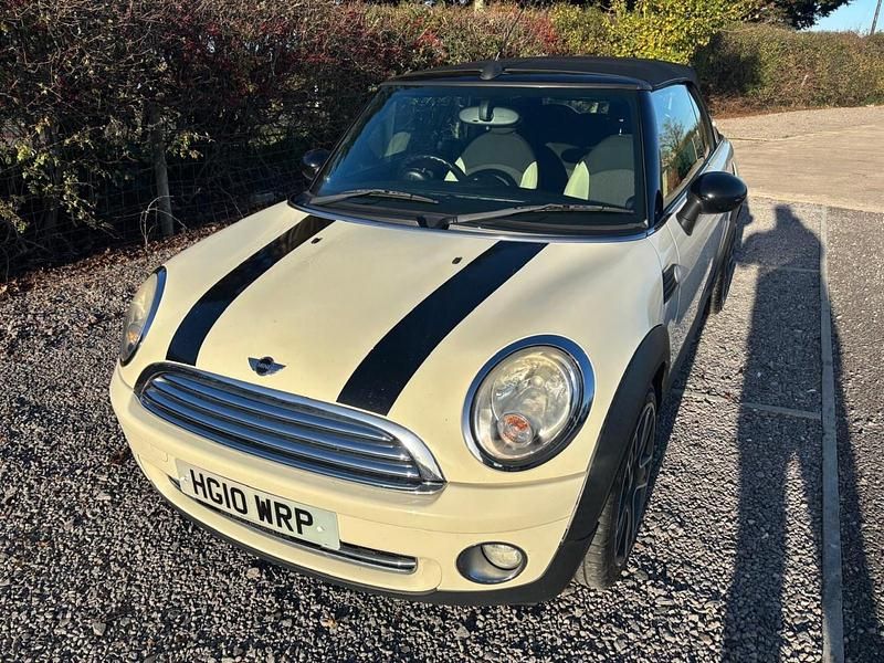 Used Mini Cooper Cabriolet 2010 White Cabriolet