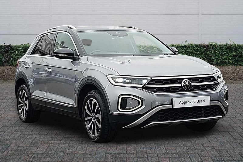 Pyrite silver metallic black Used 2023 VW T-Roc Style SUV | £21,461 (Fair price) - Image 1/4