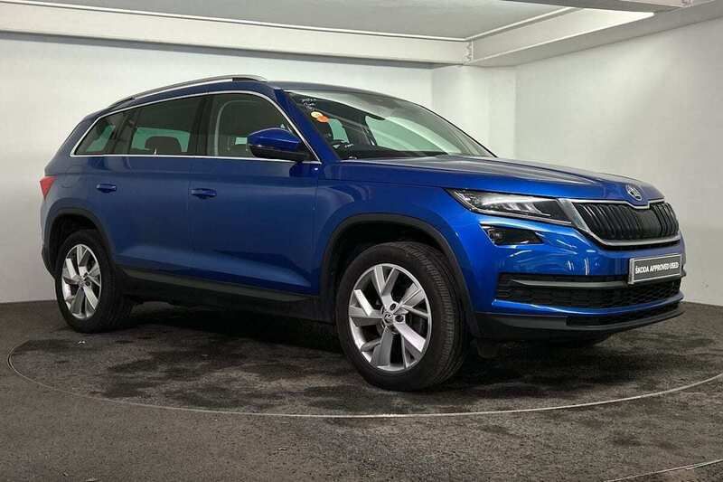 Used Skoda Kodiaq 150 HP (110 kW) 2020 Blue SUV