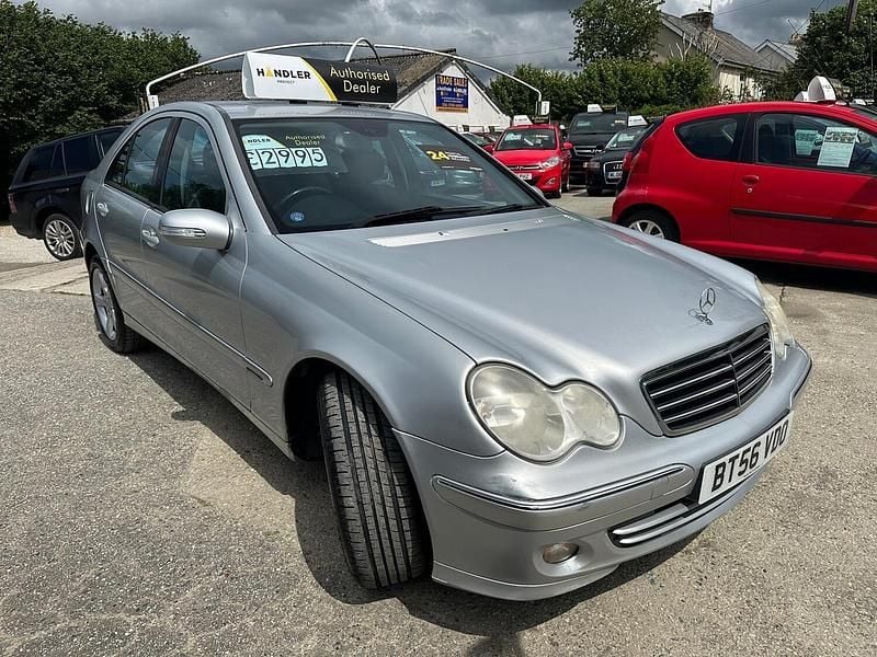 Used Mercedes C200 Avantgarde 2007 Silver Sedan