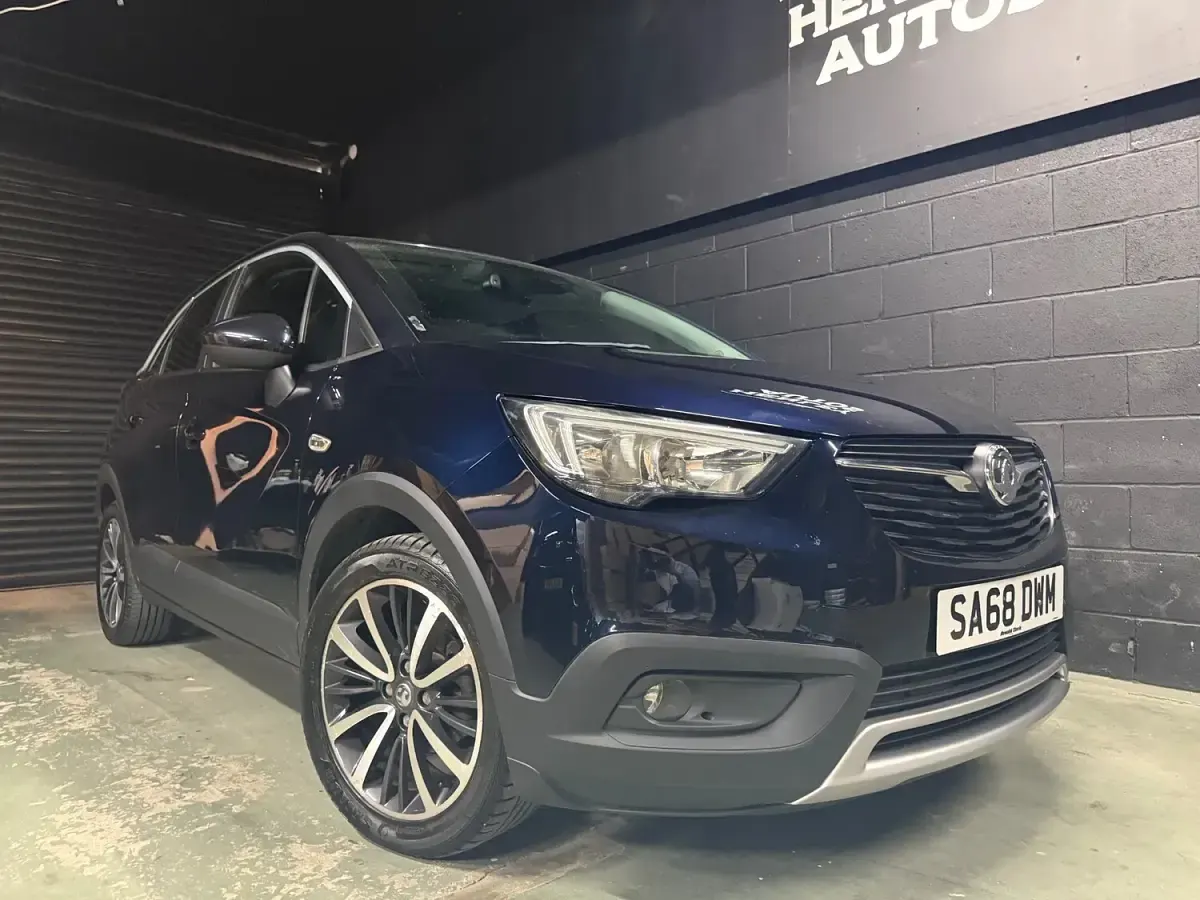 Used Vauxhall Crossland X Elite 81 HP (59 kW) 2018 Blue SUV