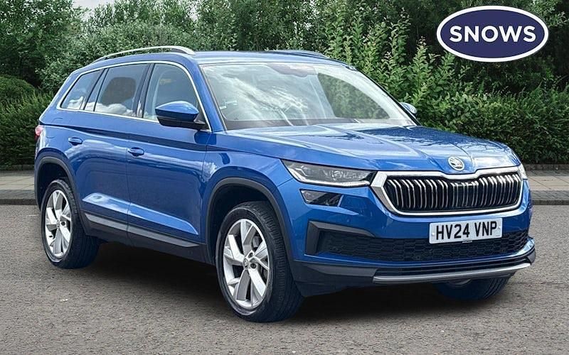 Used Skoda Kodiaq SE L Executive 150 HP (110 kW) 2024 Blue SUV
