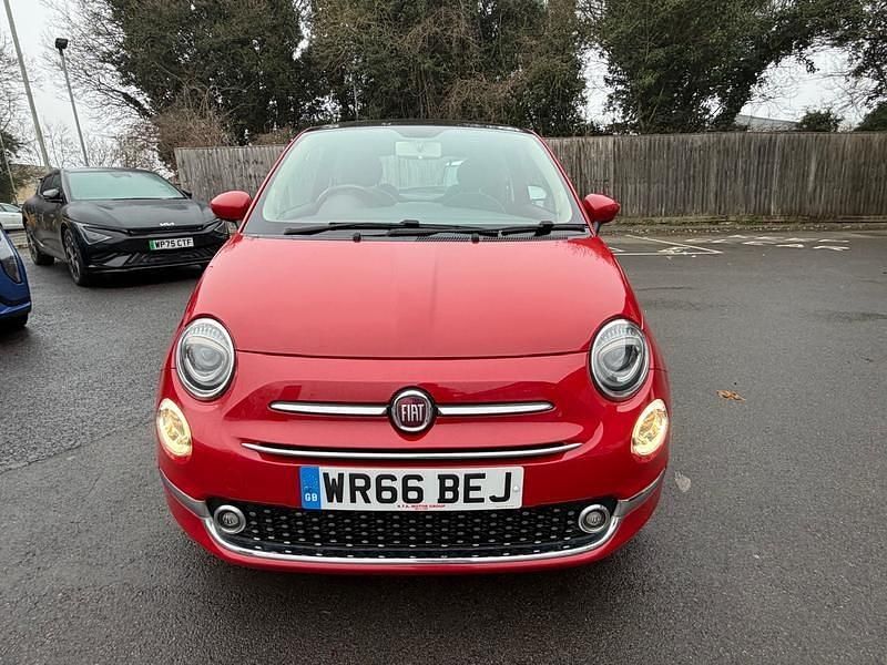 Used Fiat 500 Lounge 105 HP (77 kW) 2016 Red Hatchback