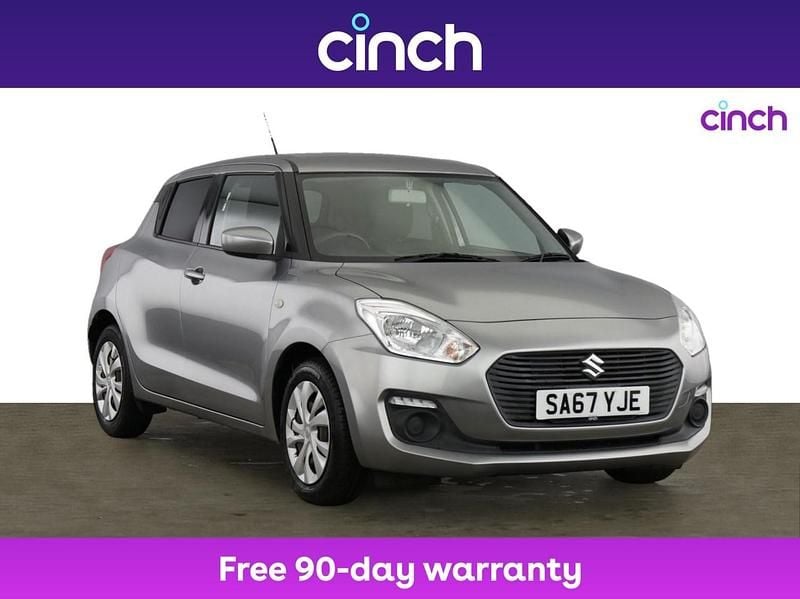 Silver Used 2017 Suzuki Swift SZ3 Hatchback | £7,599 (Fair price) - Image 1/3