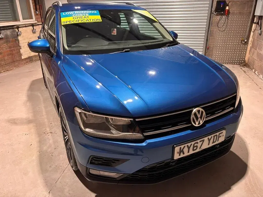 Used VW Tiguan SE 150 HP (110 kW) 2017 Blue SUV