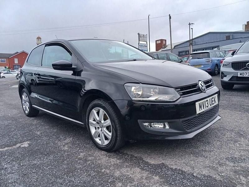 Black Used 2013 VW Polo Match Hatchback | £3,495 (Good price) - Image 1/4