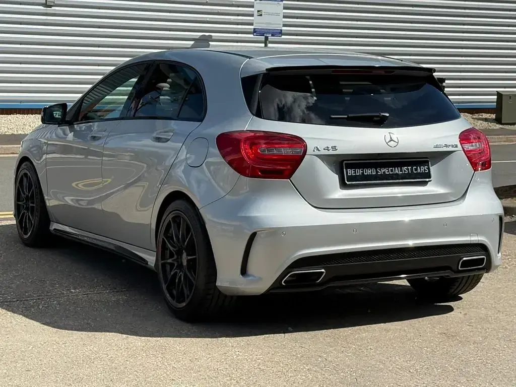 Used Mercedes A45 AMG AMG 400 HP (294 kW) 2013 Silver Hatchback