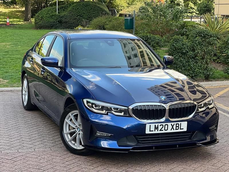 Blue Used 2020 BMW 330e Impressive Sedan | £12,800 (Good price) - Image 1/4