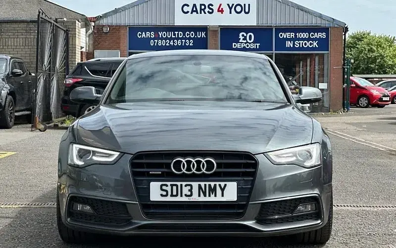 Used Audi A5 Black Edition 245 HP (180 kW) 2013 Grey Coupe