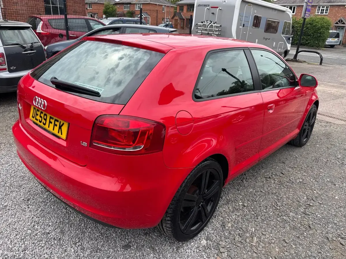 Used Audi A3 2009 Red Hatchback