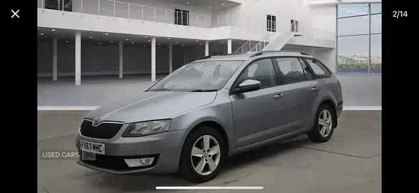 Used Skoda Octavia SE 105 HP (77 kW) 2013 Grey Estate