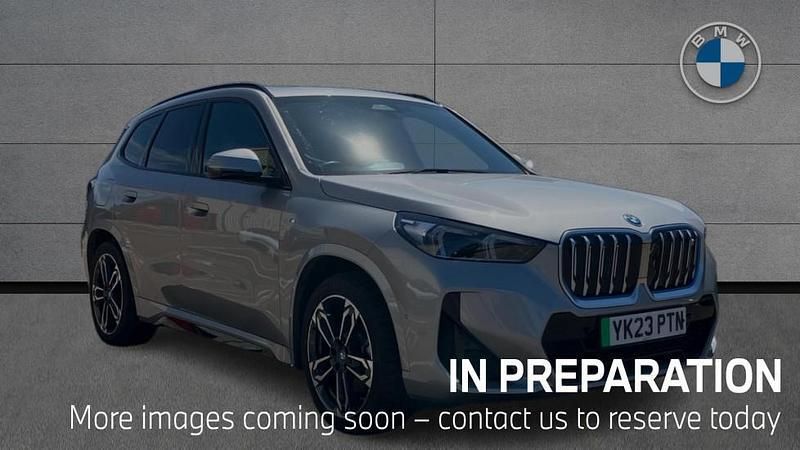 Silver Used 2023 BMW iX1 M Sport SUV | £34,071 (Fair price) - Image 1/4